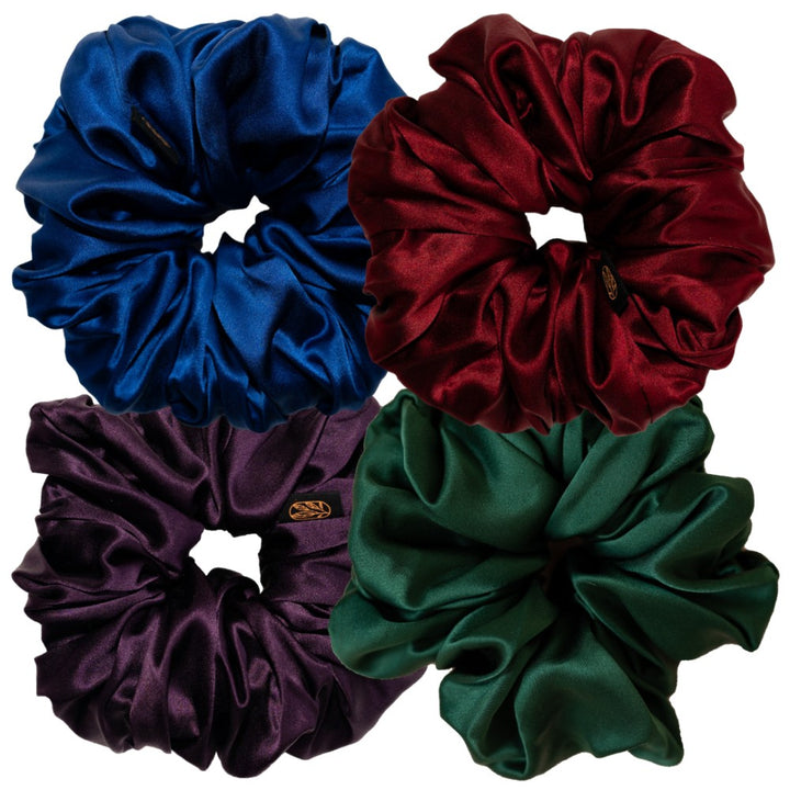 Gemstone XL Silk Scrunchie Set